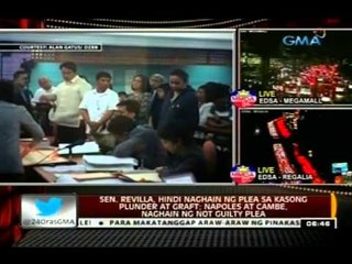 24Oras: Sen. Revilla, hindi naghain ng plea sa kasong plunder at graft