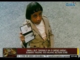 Small but terrible na si Weng-Weng, sumikat noong '80s bilang action star