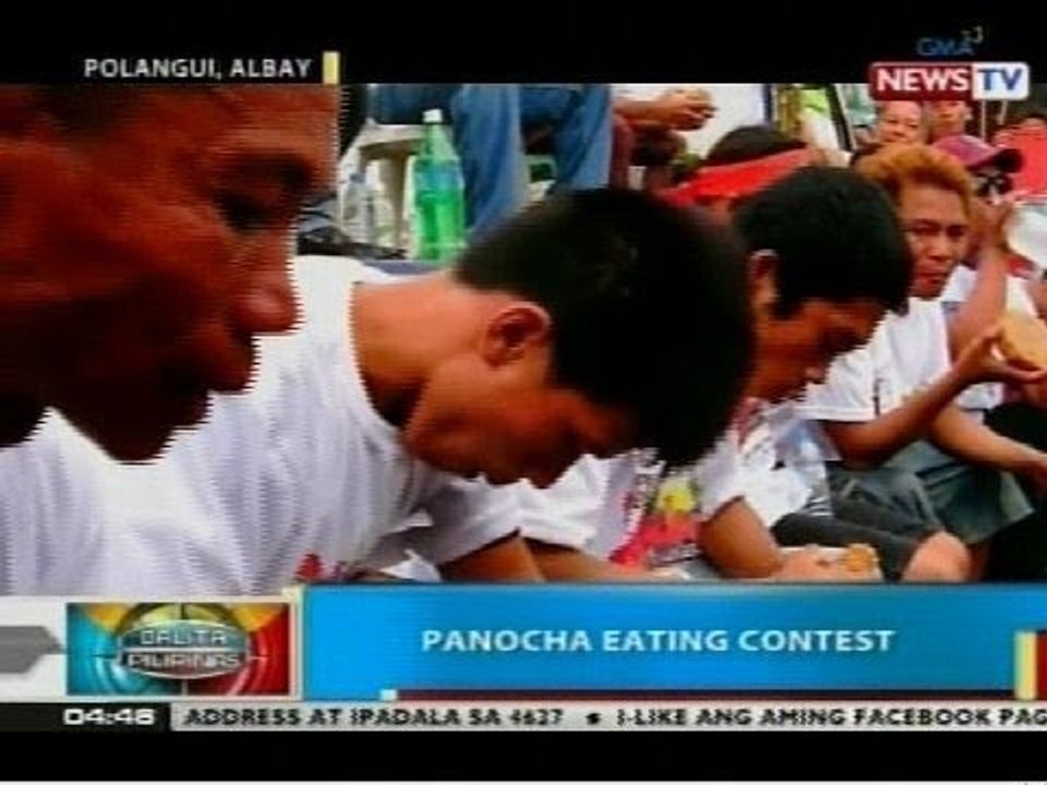 BP: Mga taga-Albay, nagpatibayan ng ngipin sa pagkain ng panocha