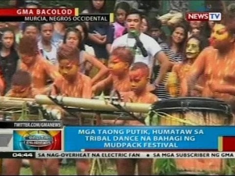 BP: Mga taong putik, humataw sa tribal dance na bahagi ng Mudpack Festival