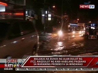 Download Video: SONA: Malakas na buhos ng ulan dulot ng ITCZ, nagdulot ng kabi-kabilang pagbaha sa Mindanao