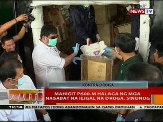 BT: Mahigit P600-M  halaga ng mga nasabat na iligal na droga, sinunog