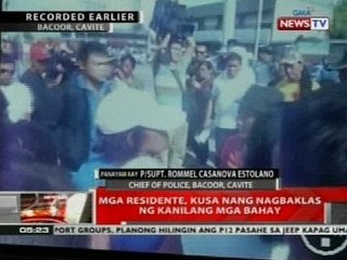 QRT: Mga residente, kusa nang nagbaklas ng kanilang mga bahay