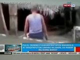 Pulis, iniimbestigahan matapos magwala at magpaputok umano ng baril sa harap ng isang bahay