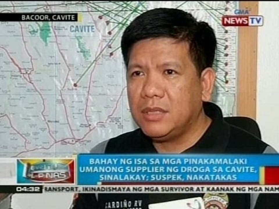 BP: Bahay ng isa sa mga pinakamalaki umanong supplier ng droga sa Cavite, sinalakay