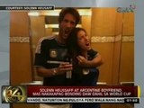 24 Oras: Solenn Heussaff at Argentine boyfriend, mas nakakapag-bonding daw dahil sa World Cup