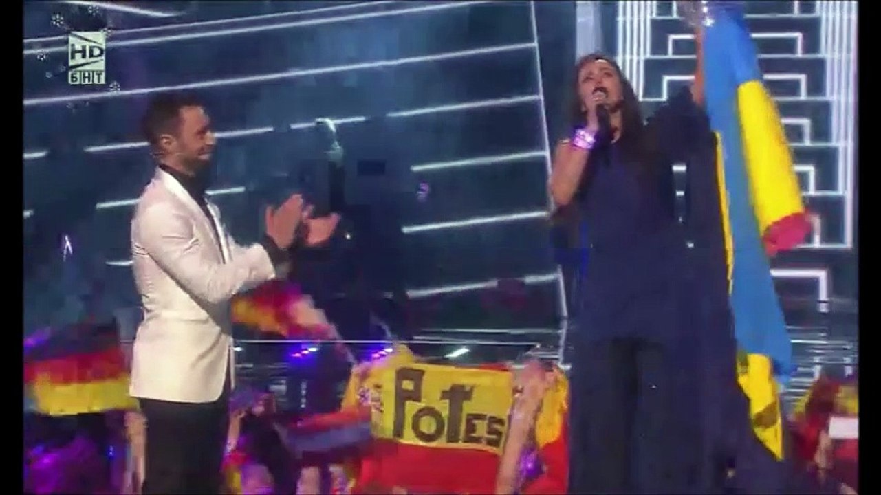 Final 10 minutes of Eurovision 2016 [BULGARIAN COM. BNT HD]