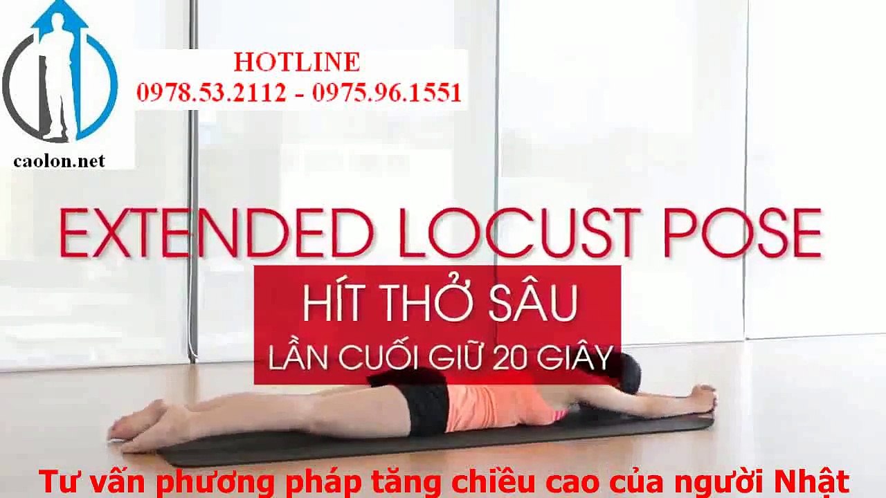 5 Tư Thế Tăng Chiều Cao Tại Nhà