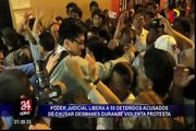 Poder Judicial liberó a los 55 detenidos durante protesta en Puente Piedra