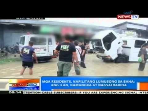 NTG: Mga residente sa Maguinadanao, napilitang lumusong sa baha