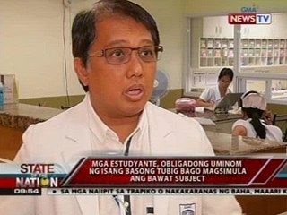 Estudyante sa bayan ng North Cotabato, obligado mag-water break