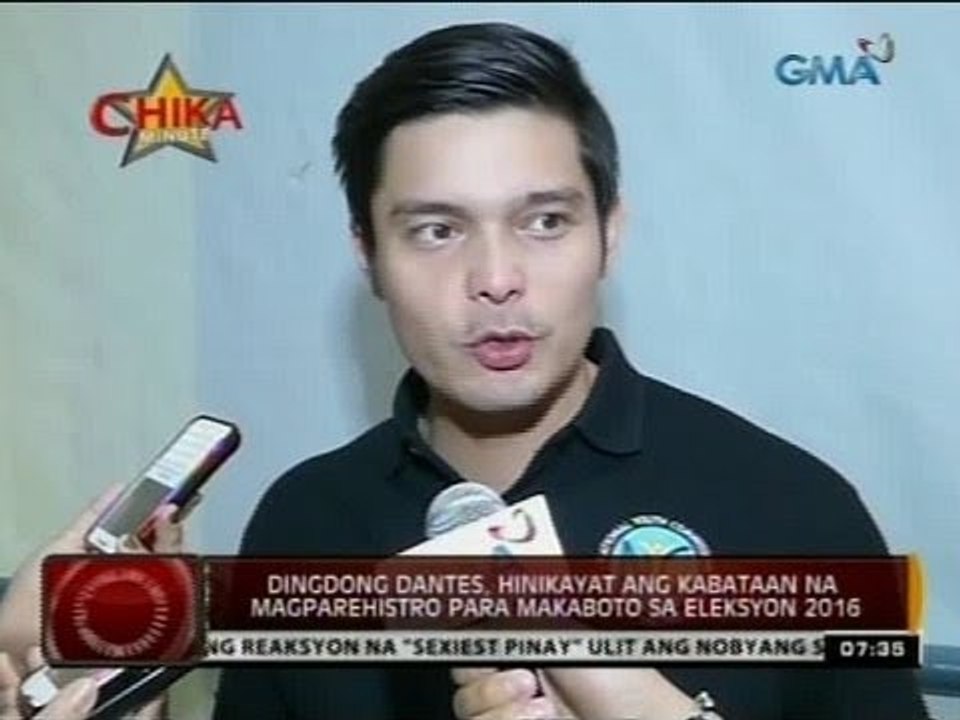 24 Oras:Dingdong Dantes, proud sa ikatlong beses na pagtanghal kay Marian Rivera na sexiest Pinay