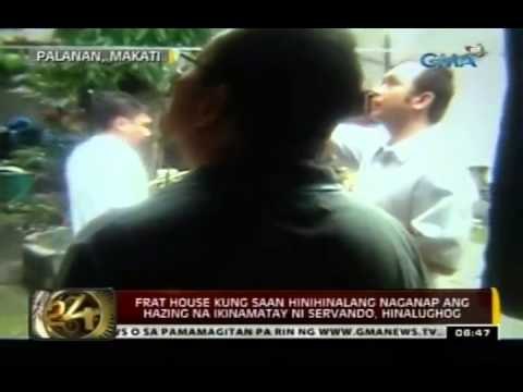 24 Oras: Frat house kung saan hinihinalang naganap ang hazing na ikinamatay ni Servando, hinalughog