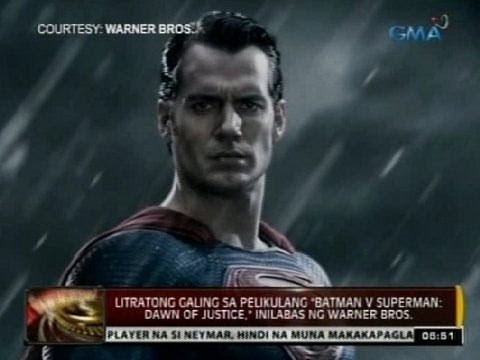 Unang litrato ni Henry Cavill bilang Superman sa Batman V Superman: Dawn of Justice , inilabas na