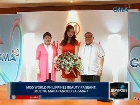Miss World Philippines beauty pageant, muling mapapanood sa GMA-7