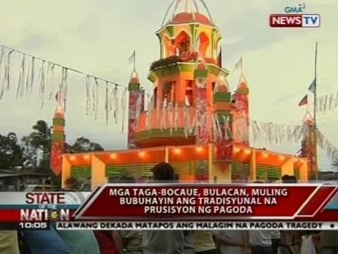 Mga taga-Bocaue, Bulacan, muling bubuhayin ang tradisyunal na prusisyon ng Pagoda