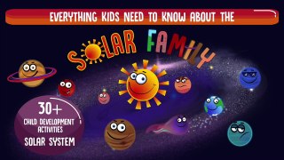 Solar Family iOS - Kids Learning Games and Interactive Story about Solar System - Trailer #2
