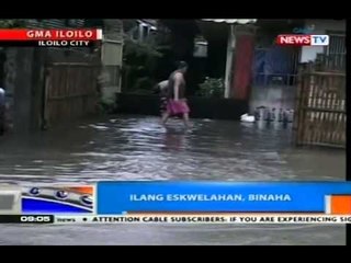NTG: Ilang eskwelahan sa Iloilo City, binaha