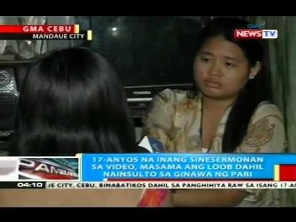BP: Pari sa Cebu na nanermon ng isang menor de edad na ina sa gitna ng binyag, nag-sorry