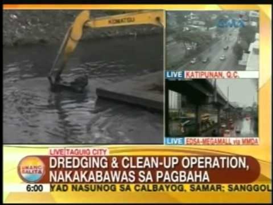 UB: Dredging & clean-up operation, nakakabawas sa pagbaha