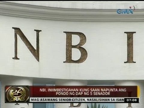 24 Oras: NBI, iniimbestigahan kung saan napunta ang pondo ng DAP ng 5 senador