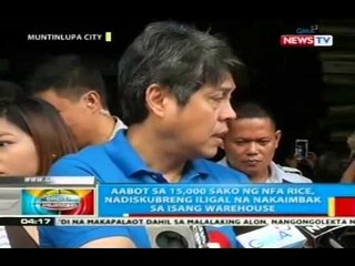 Nasa 19,000 na sako ng bigas na luma o bulok na, inihahalo umano sa bagong bigas para maibenta