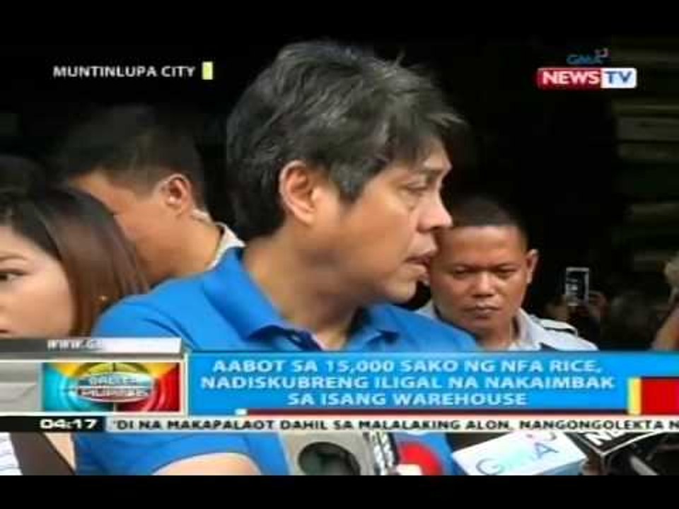 Nasa 19,000 na sako ng bigas na luma o bulok na, inihahalo umano sa bagong bigas para maibenta