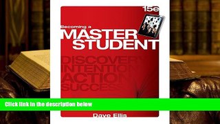 PDF Becoming a Master Student Full Book