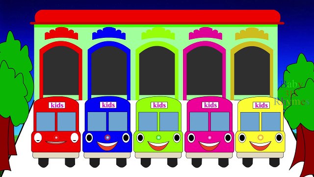 Colors for Children with School Bus Vehicles Colors for Kids to Learn Colors Learning Videos