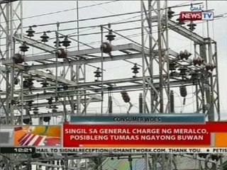 BT: Singil sa general charge ng Meralco, posibleng tumaas ngayong buwan