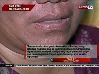 SONA: Pari na nanermon sa binyag, personal na humingi ng tawad sa ina ng dalaga