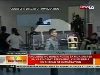 Paglabas ng bansa ng isa sa mga suspek sa hazing kay Servando, kinumpirma ng BI