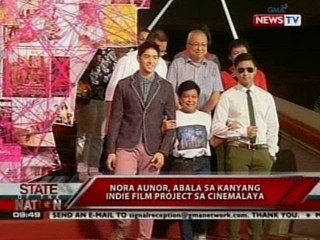 SONA: Nora Aunor, abala sa kanyang indie film project sa Cinemalaya