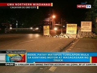 BP: Estudyante, patay matapos sumalpok ang kanyang motorsiklo sa isang tricycle