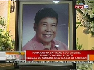Pumanaw na batikang couturier na si Aureo Alonzo, inalala ng kanyang mga kaanak at kaibigan