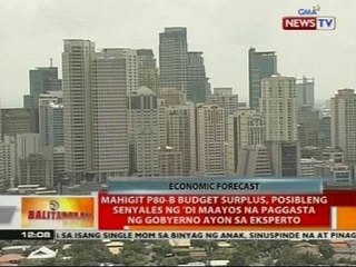 Mahigit P80-B budget surplus, posibleng senyales ng 'di maayos na paggasta ng gobyerno