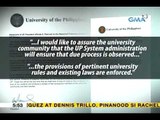 UB: Upsilon Sigma Phi, iniimbestigahan na sa umano'y kaso ng hazing nito sa UP Diliman