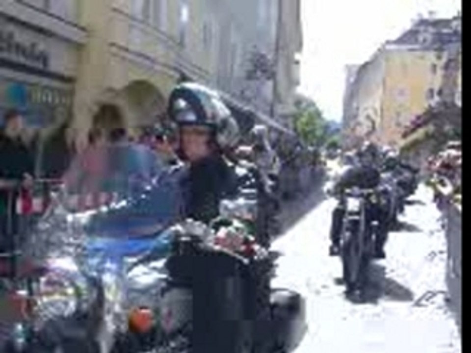 Ausschnitt der MotorbikeParade 2007