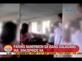 UB: Paring nanermon sa isang dalagang ina, sinuspinde na