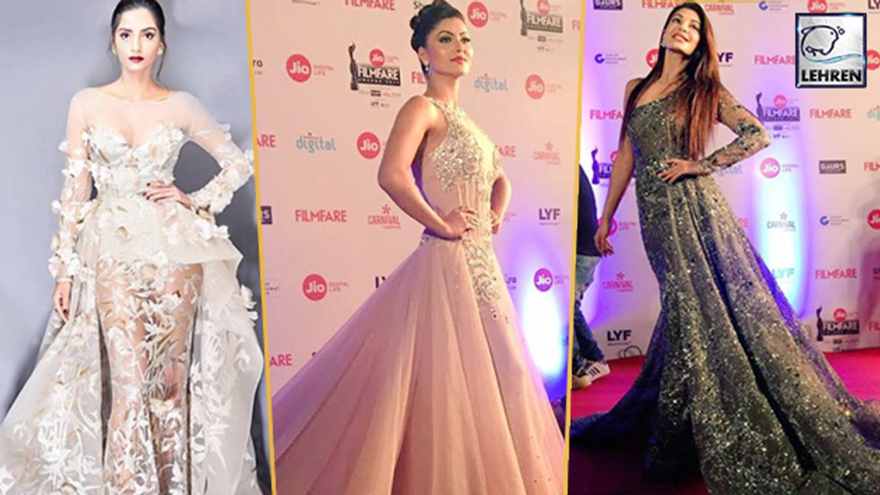 Filmfare Awards 2017: BEST DRESSED Actresses | Sonam Kapoor | Jacqueline Fernandes | LehrenTV
