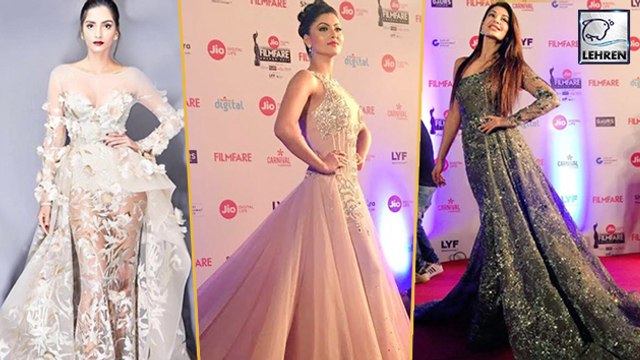 Filmfare Awards 2017: BEST DRESSED Actresses | Sonam Kapoor | Jacqueline Fernandes | LehrenTV