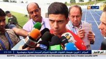 لاعب المنتخب التونسي لاري عزوني يأكد جاهزية المنتخب للظفر بالنقاط الثلاث أمام الخضر
