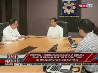 SONA: Brownout, posibleng maranasan sa weekend