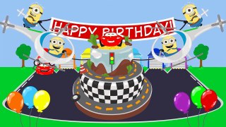 Lightning Smide's Birthday! Learn Colors with Superheroes Cartoon Videos for Kids