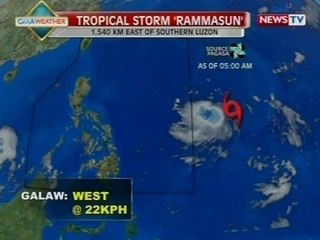 NTVL: Weather update as of 9:48 a.m. (July 13, 2014)