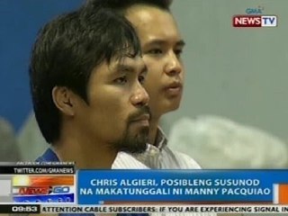 NTG: Chris Algieri, posibleng susunod na makatunggali ni Manny Pacquiao