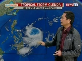 BT: Weather update as of 11:35 a.m. (July 14, 2014)