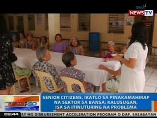 NTG: Senior citizens, ika-3 sa pinakamahirap na sektor sa bansa
