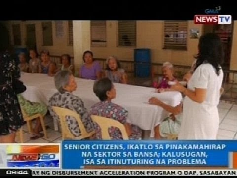 NTG: Senior citizens, ika-3 sa pinakamahirap na sektor sa bansa