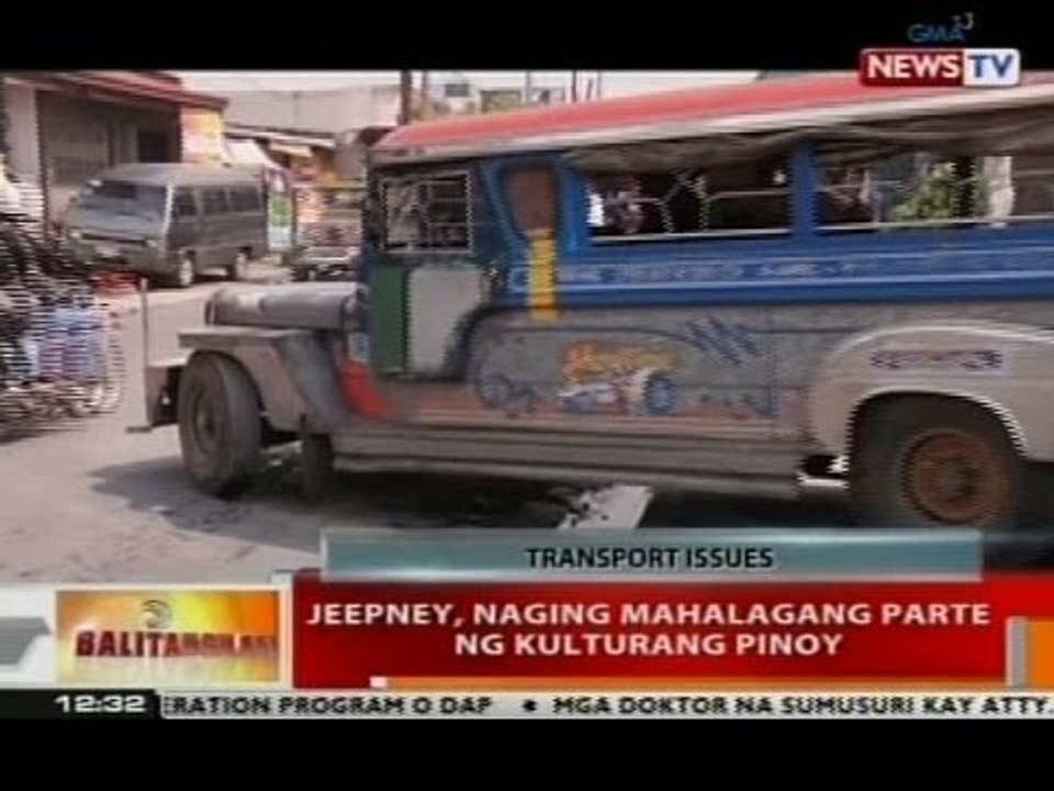 BT: Jeepney, naging mahalagang parte ng kulturang pinoy